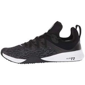nike grey and white elite tr running shoes